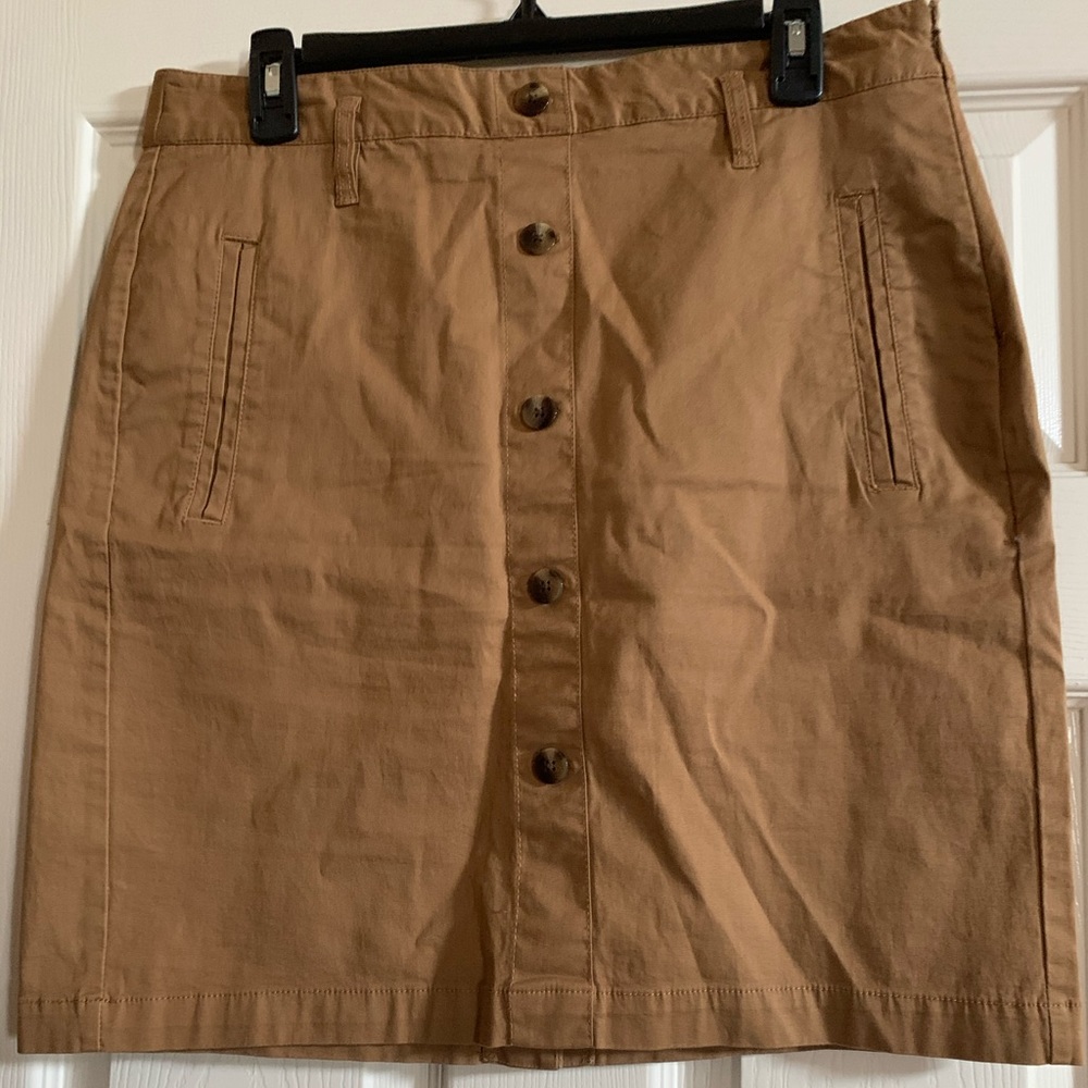 Khaki skirt
